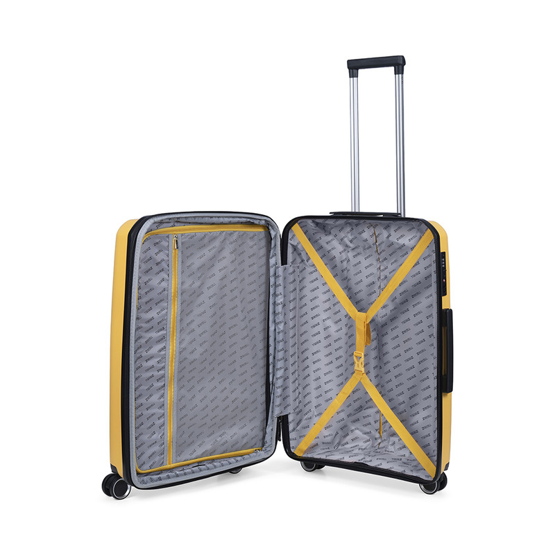 TravelZ Swinger 78 cm koffer - Yellow