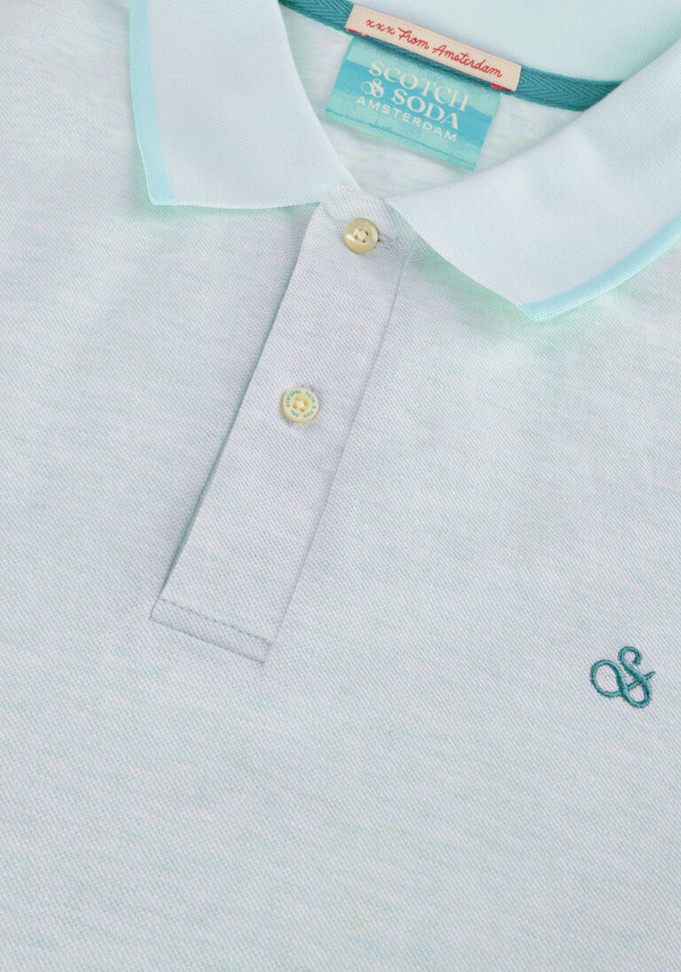SCOTCH & SODA mint scotch & soda polo melange polo