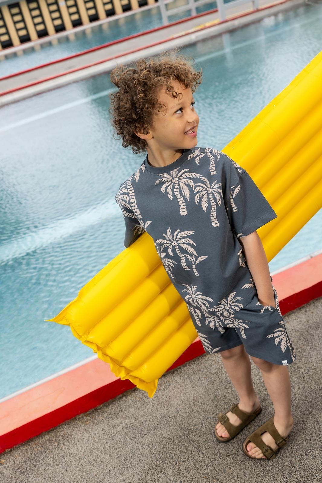Noppies Kids Korte Broek relaxed fit all over print - Turbulence