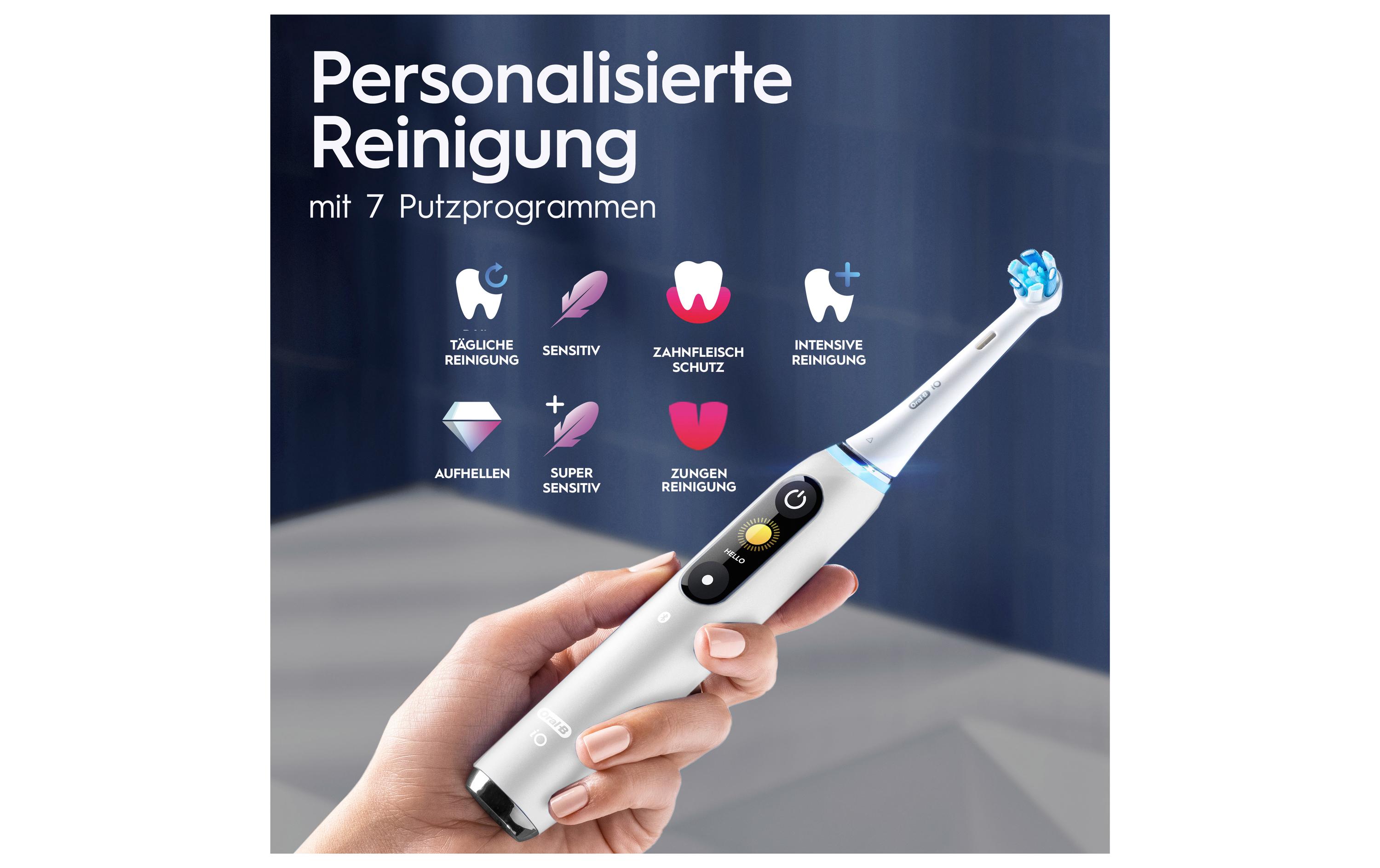 Mikrovibrationszahnbürste iO Series 9N White Alabaster<br>Elektrische Zahnbürste