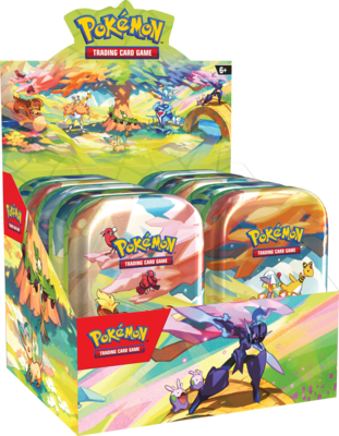 Pokémon Vibrant Paldea Tinnboks Mini Tin
