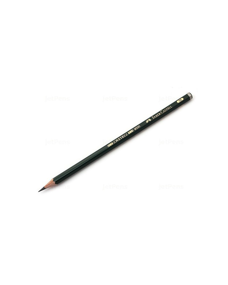 crayons graphites Faber-Castell 9000 6B