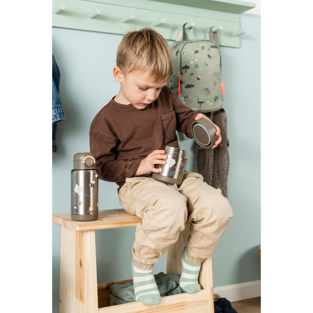 Køb DonebyDeer Sand Tiny Trails Insulated Sugerør Flaske