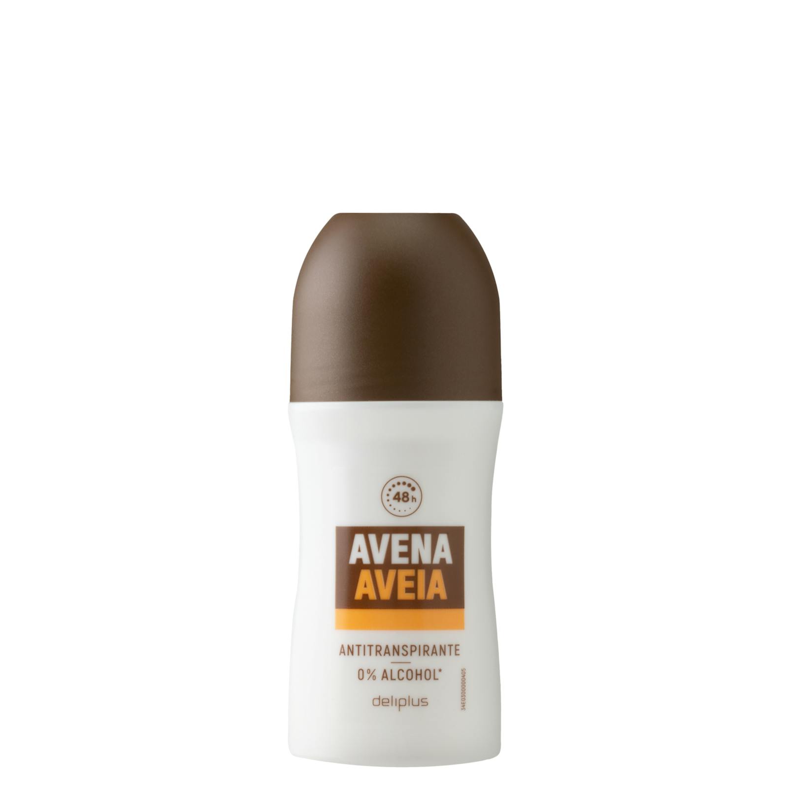 Déodorant roll-on à l'avoine Deliplus antitranspirant