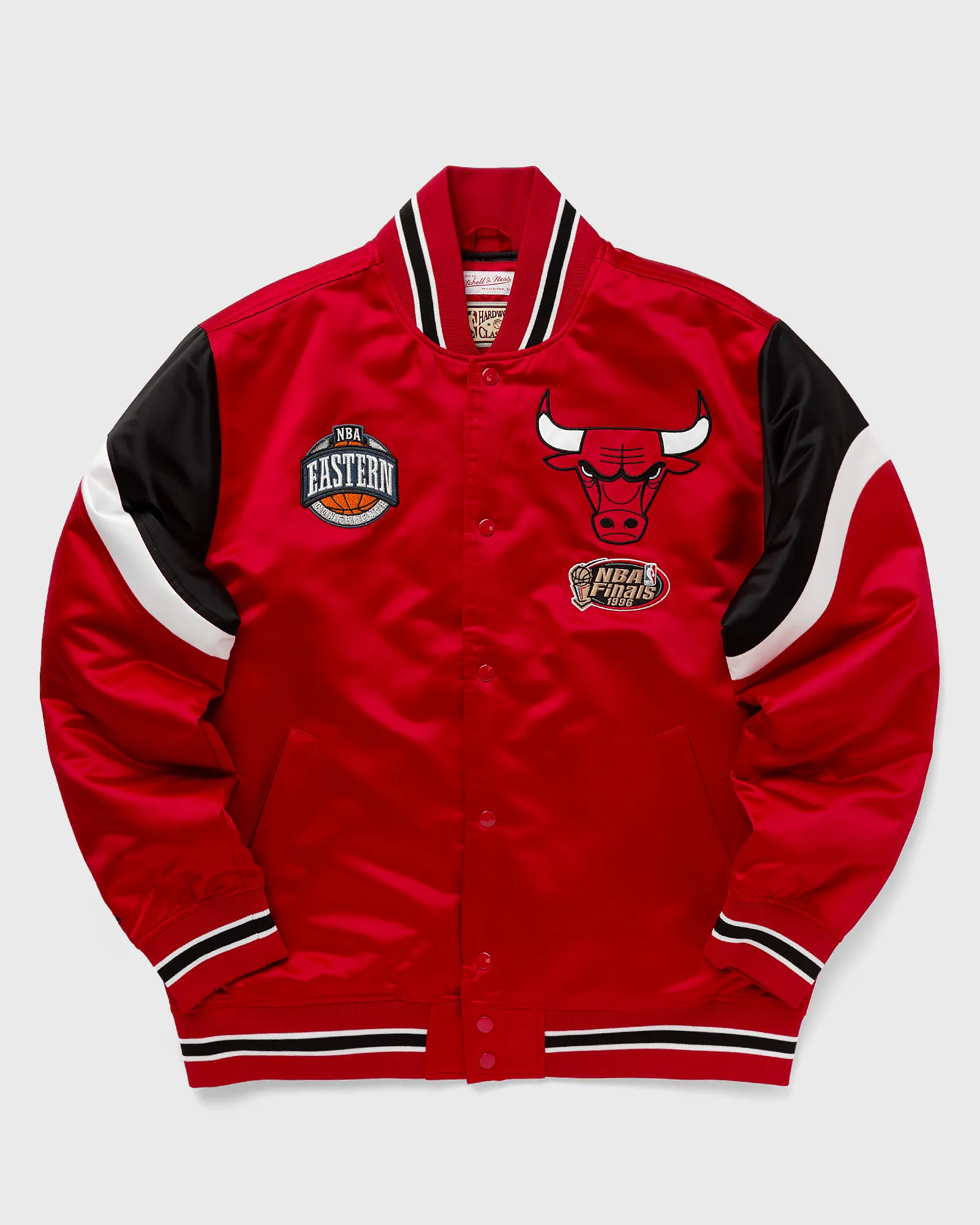 Mitchell & Ness NBA HEAVYWEIGHT SATIN JACKET CHICAGO BULLS