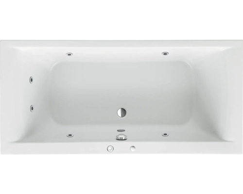 Whirlpool OTTOFOND Wistula 90 x 200 cm glanzend wit 56710