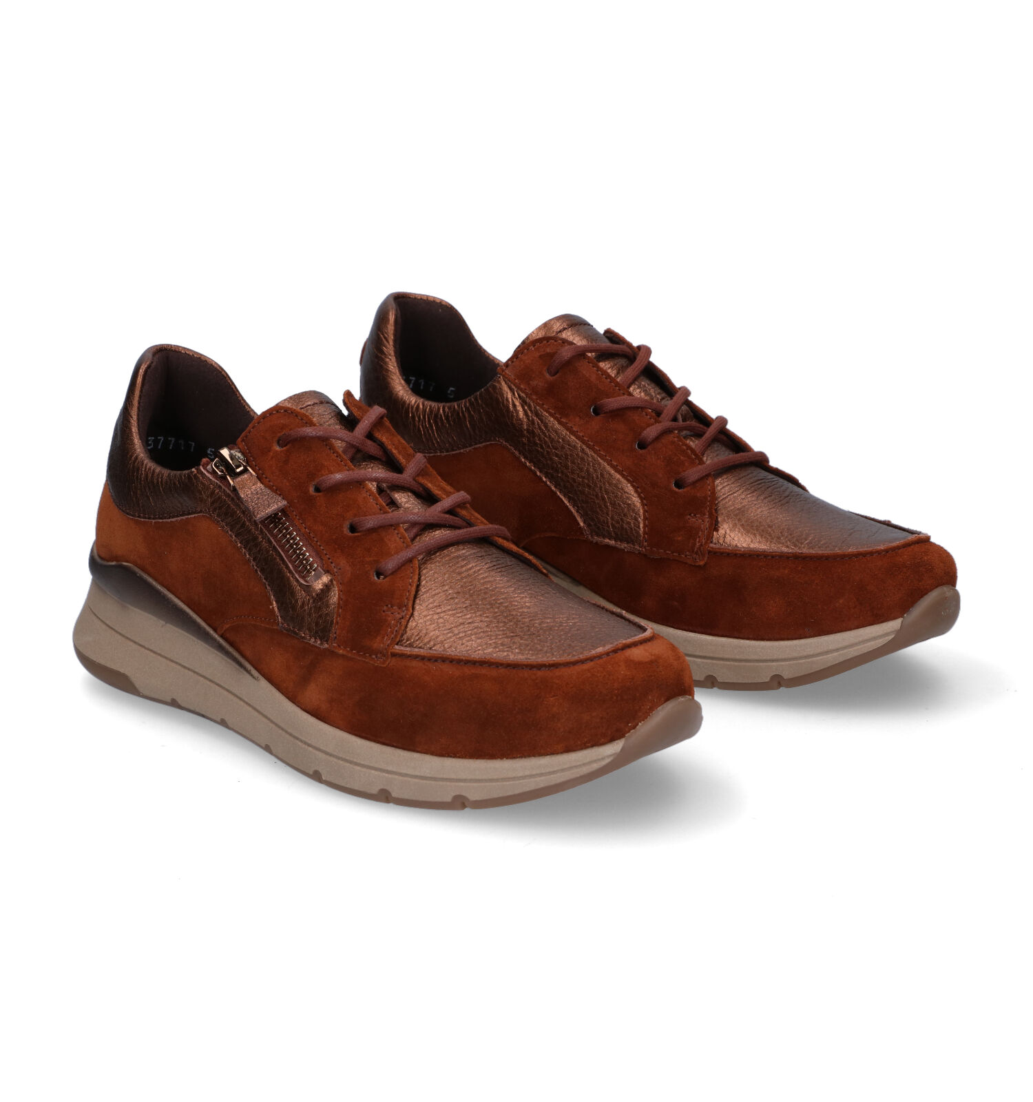Sneakers cognac