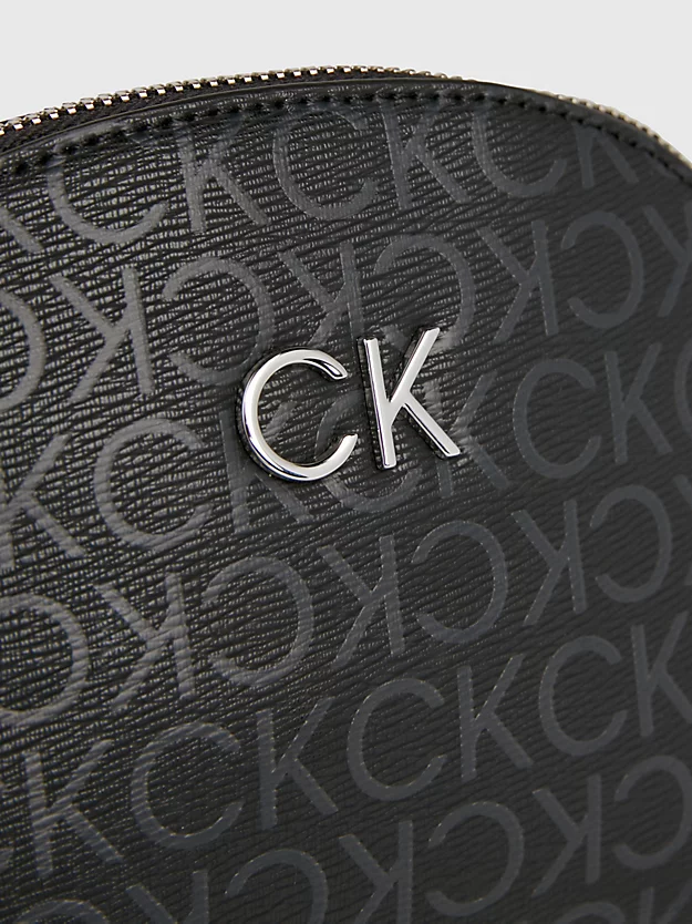 Bolsa de ombro pequena com logotipo