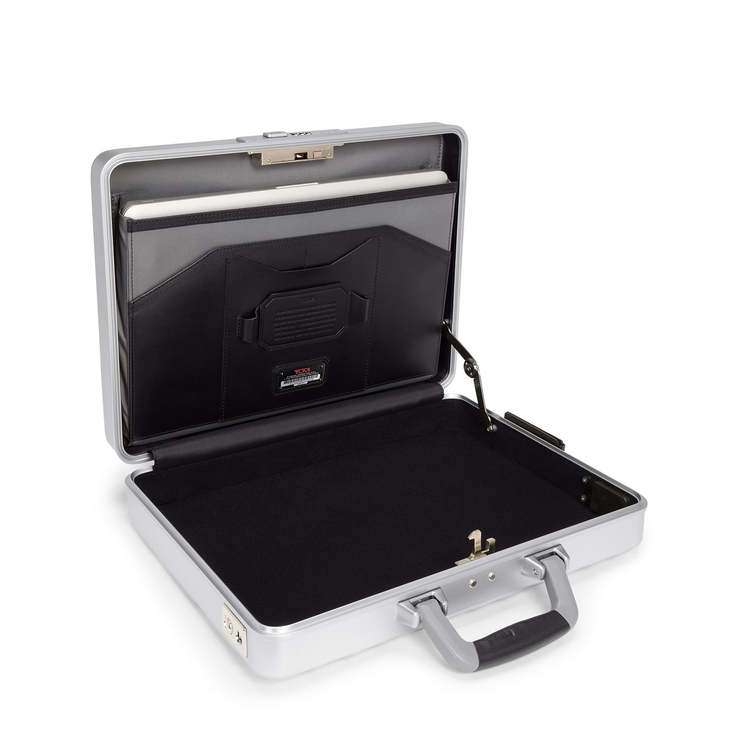 Tumi 19 Degree Aluminum Briefcase silver