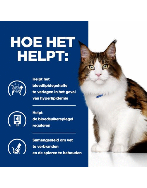 Hill's Prescription Diet W\/D Multi-Benefit - Kattenvoer - Kip 3 kg