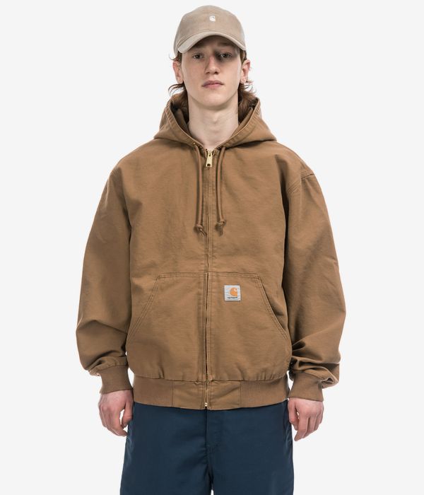 Carhartt WIP OG Active Organic Dearborn Jacke (hamilton brown rinsed)