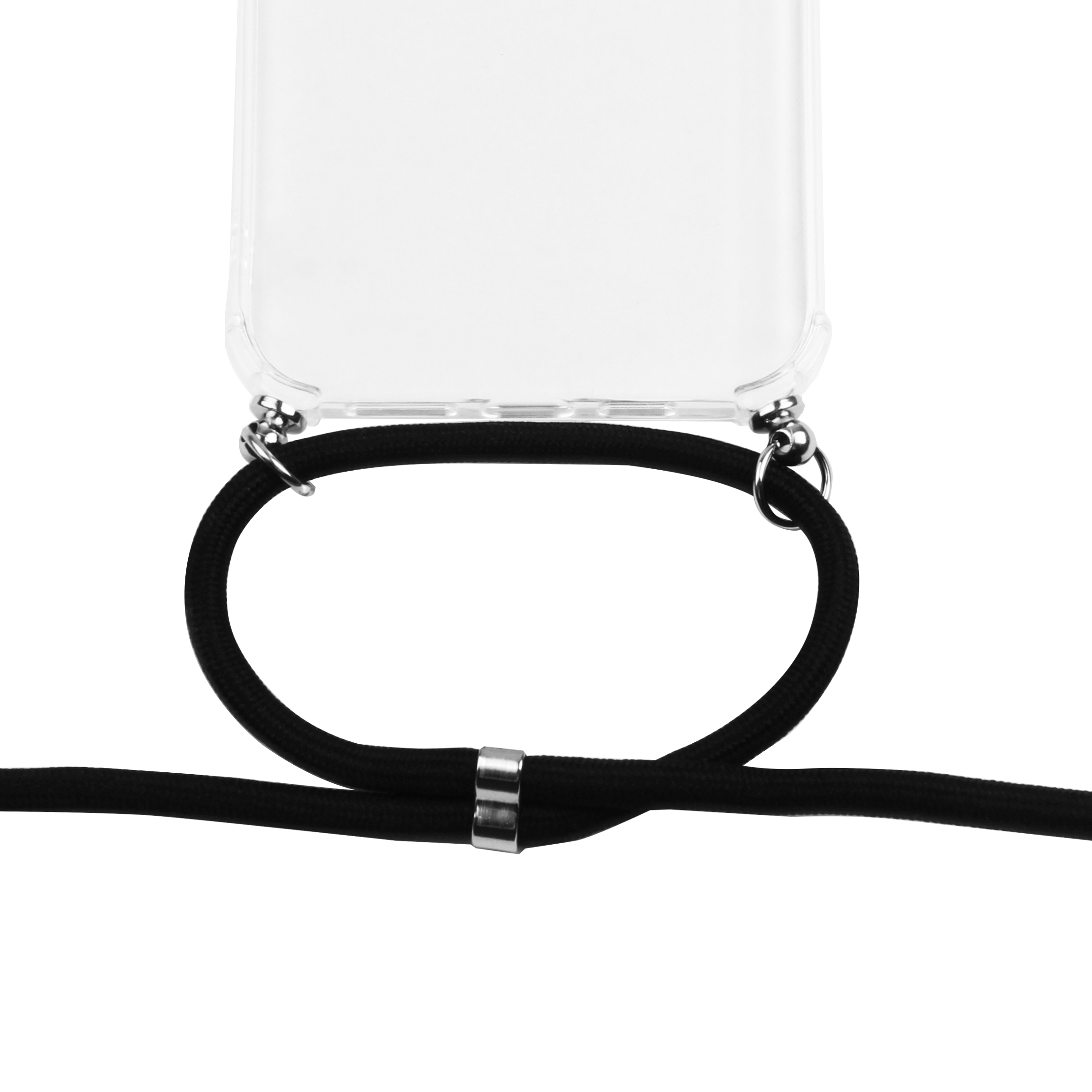 Handyhülle mit Band iPhone 15 Pro Max transparent