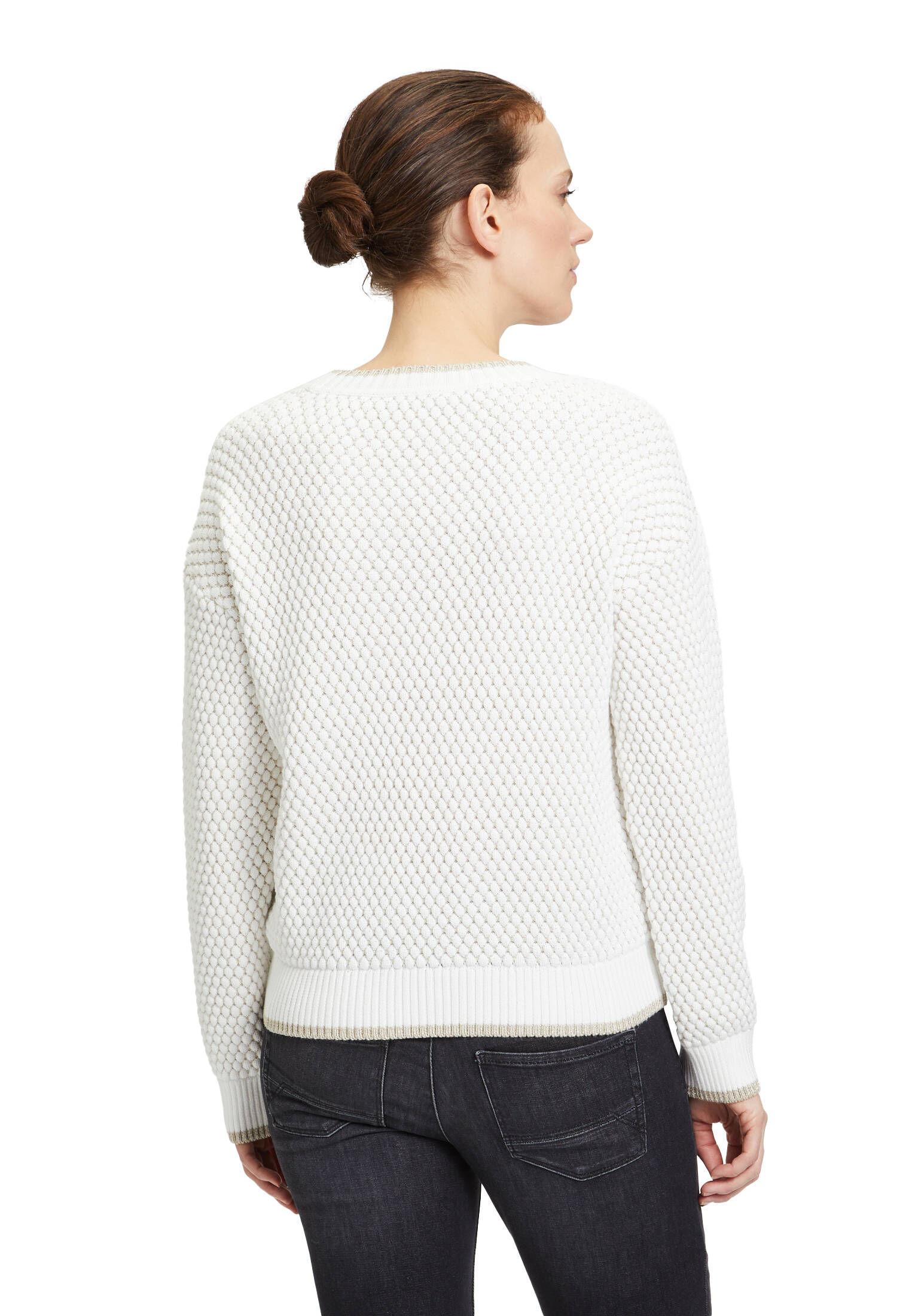 Betty & Co| Damen Strickpullover mit Struktur