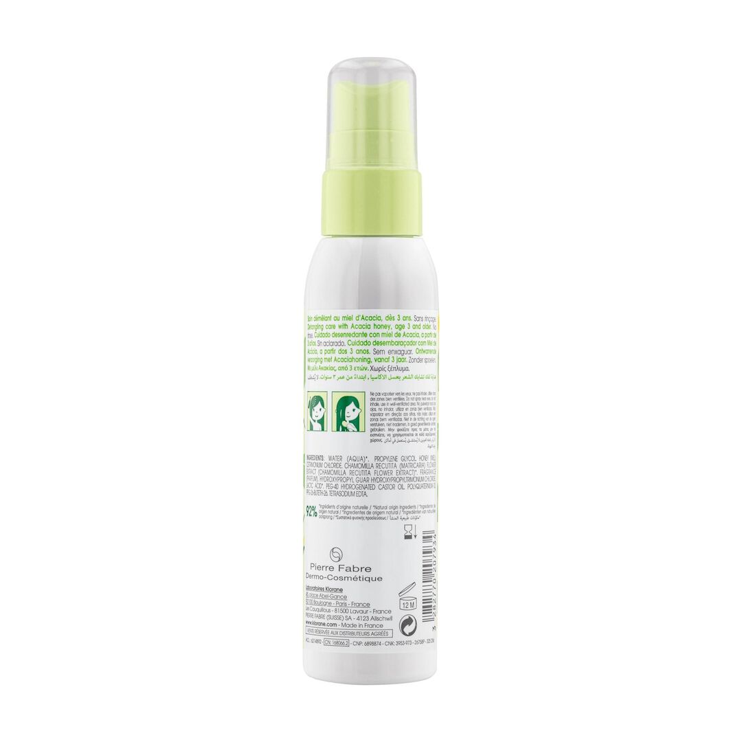 KLORANE  Júnior Spray Desembaraçador Mel de Acácia - 125ml