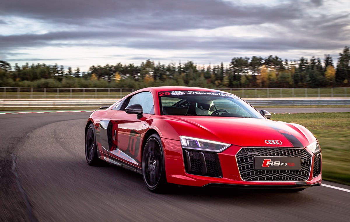 Renntaxi Audi R8 Assen