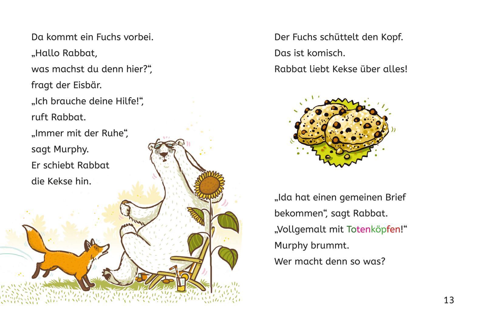 Der grüne Glibber-Brief ( Zum Lesenlernen) / Die Schule der magischen Tiere ermittelt Bd.1
