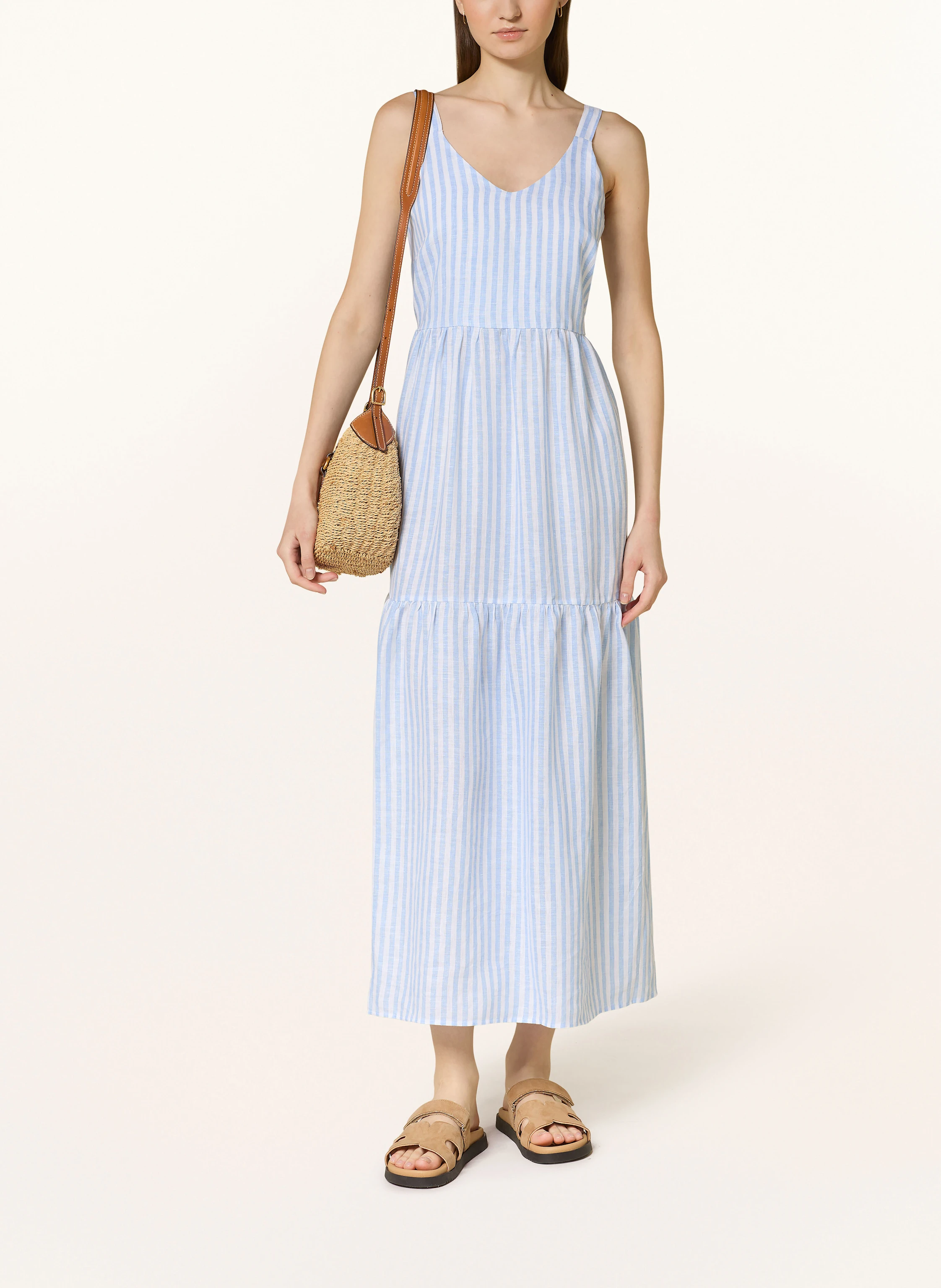 ROBERT FRIEDMAN Leinenkleid AMIRAL