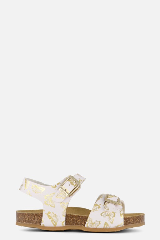 Kipling Naja Sandalen wit Leer