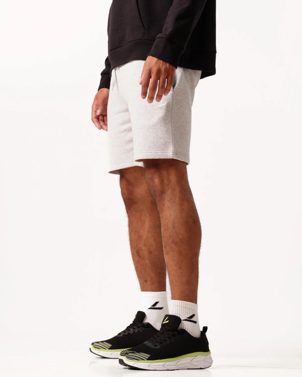 LEVITY Core Sweat Shorts Grey Melange