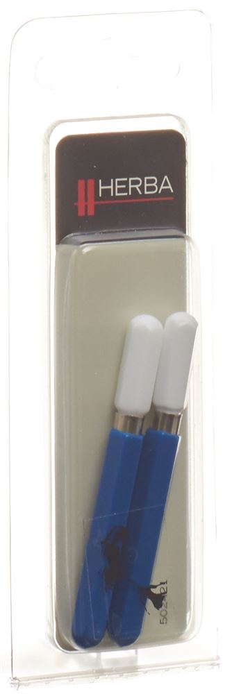 MAYA Ohrenreiniger<br>2 Stück, mit Hülse blau