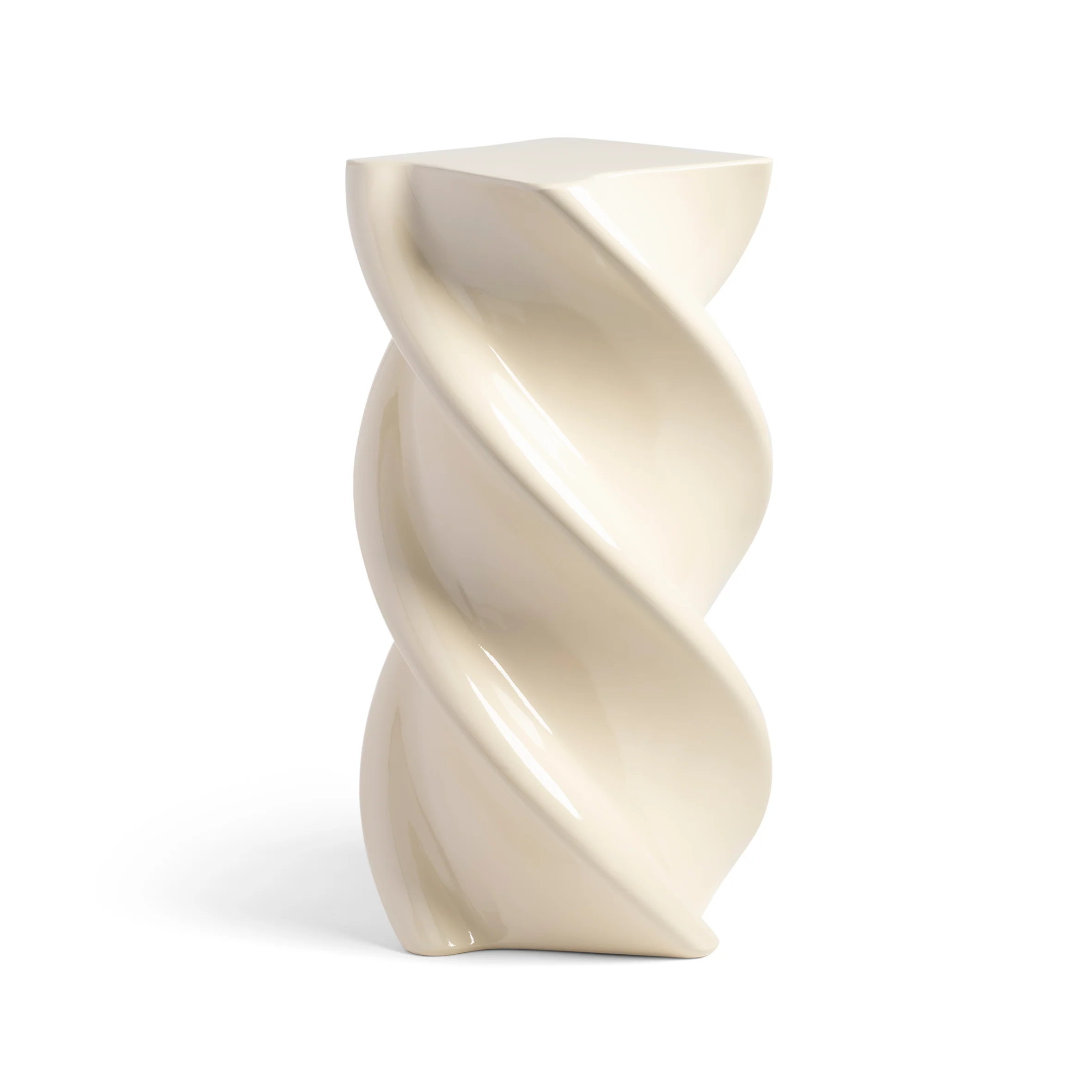 &Klevering  Marshmallow søjle, hvid - H54 cm.