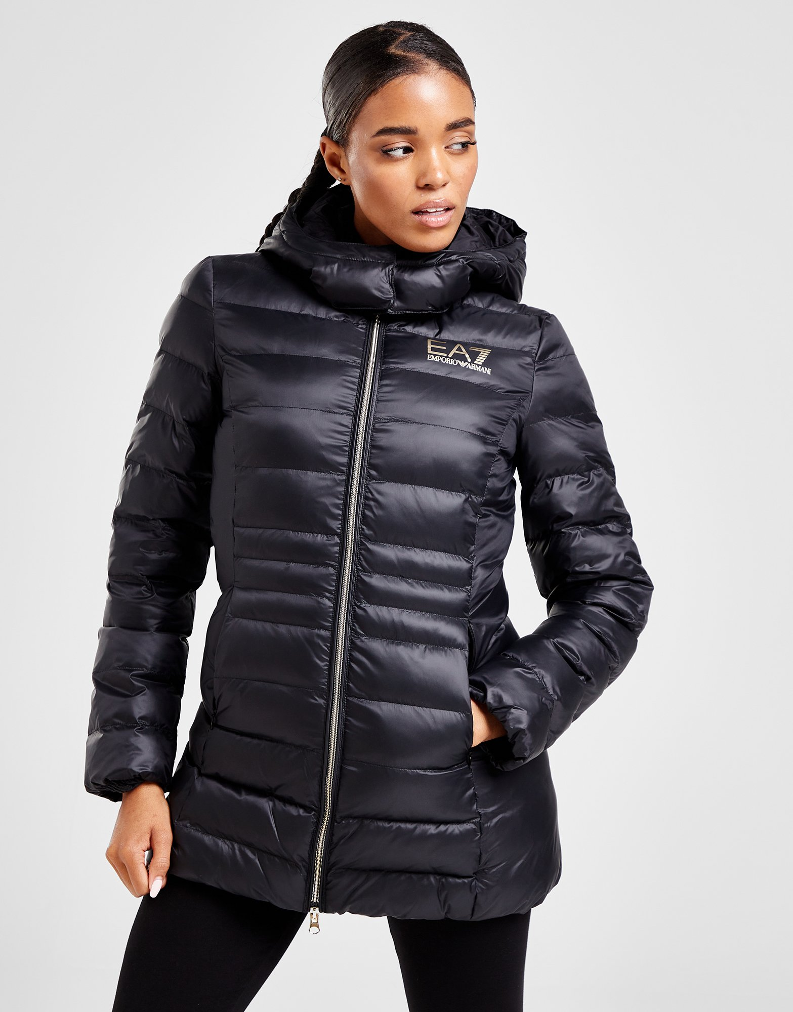 Emporio Armani EA7 Veste Longue Core Femme