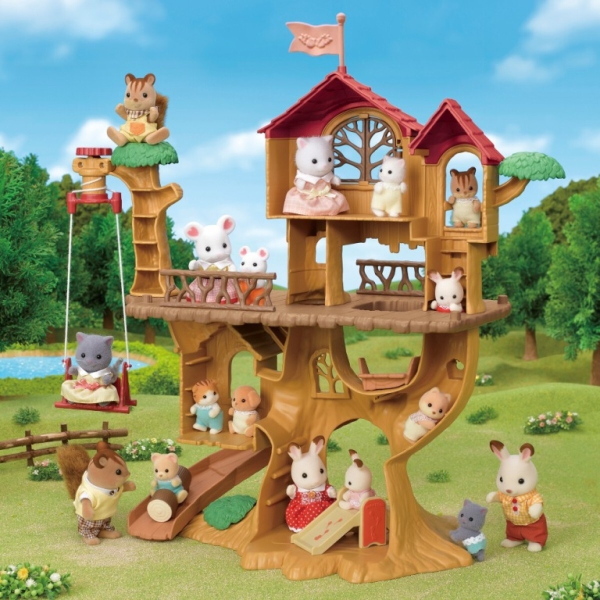 Sylvanian Families - Træhus - Adventure Tree House - 5450