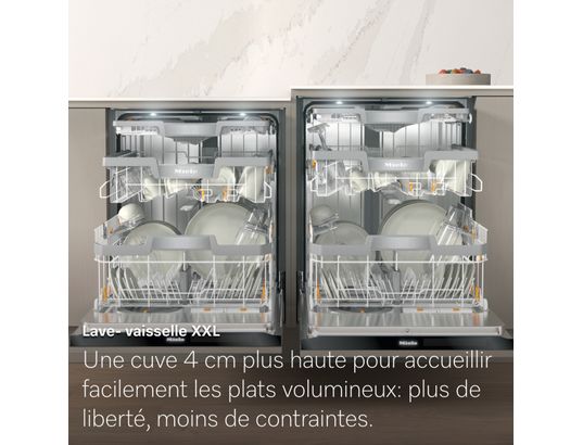 MIELE - Lave vaisselle tout integrable 60 cm G 7265 SCVi XXL, 14 couevrts, 10 programmes, 43db