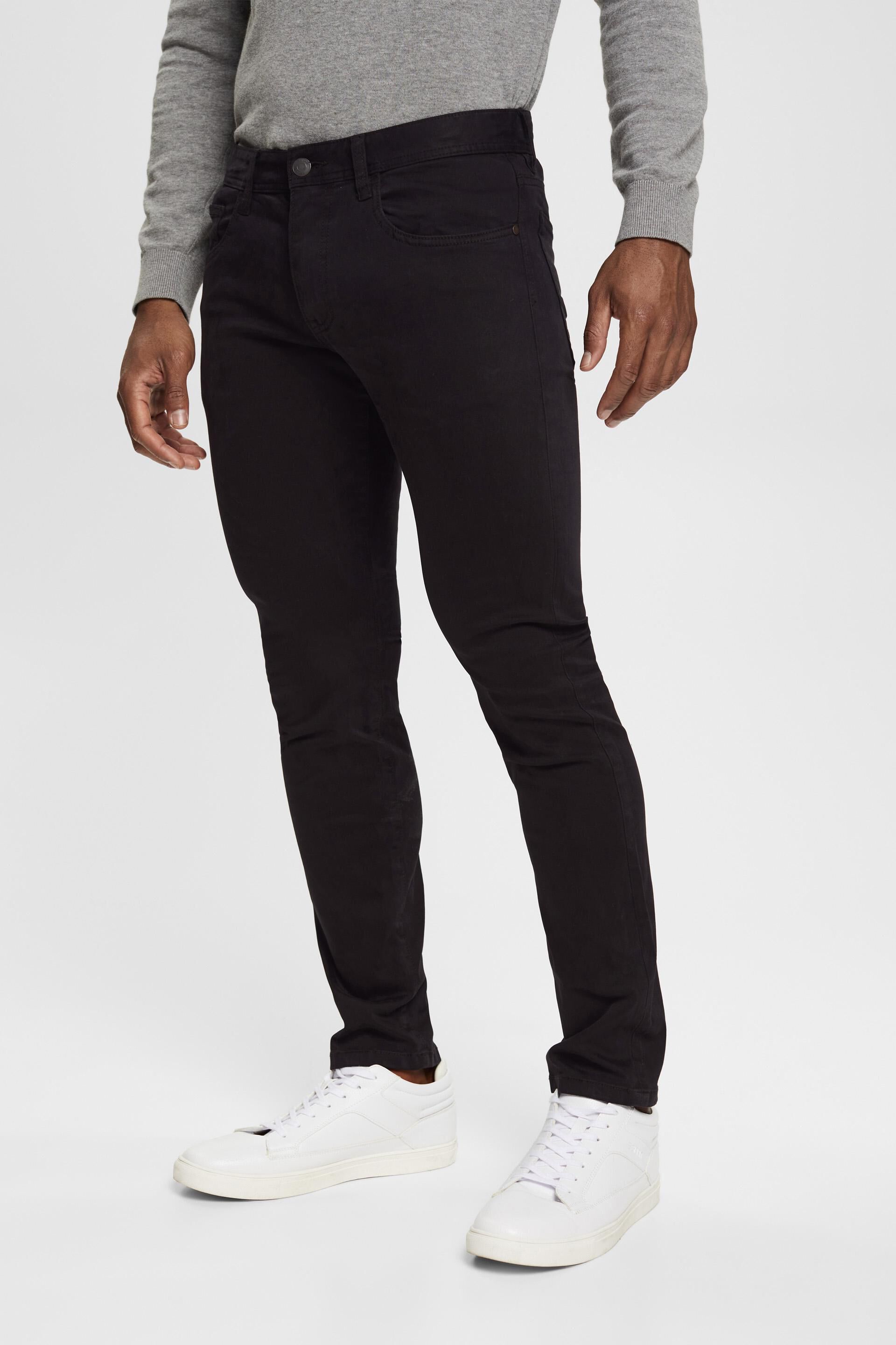 Pantalon de coupe Slim Fit, coton biologique