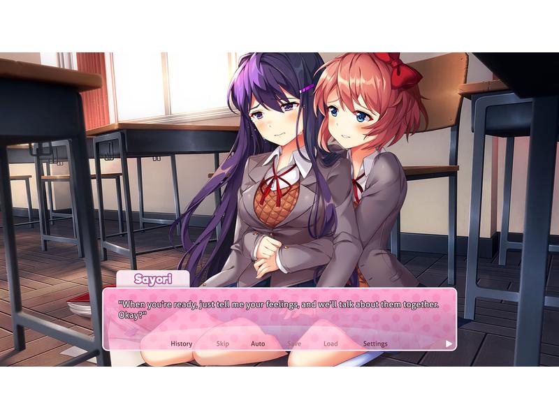 GAME Doki Doki Literature Club Plus Psychologisches Visual Novel Horrorspiel für die PlayStation 4