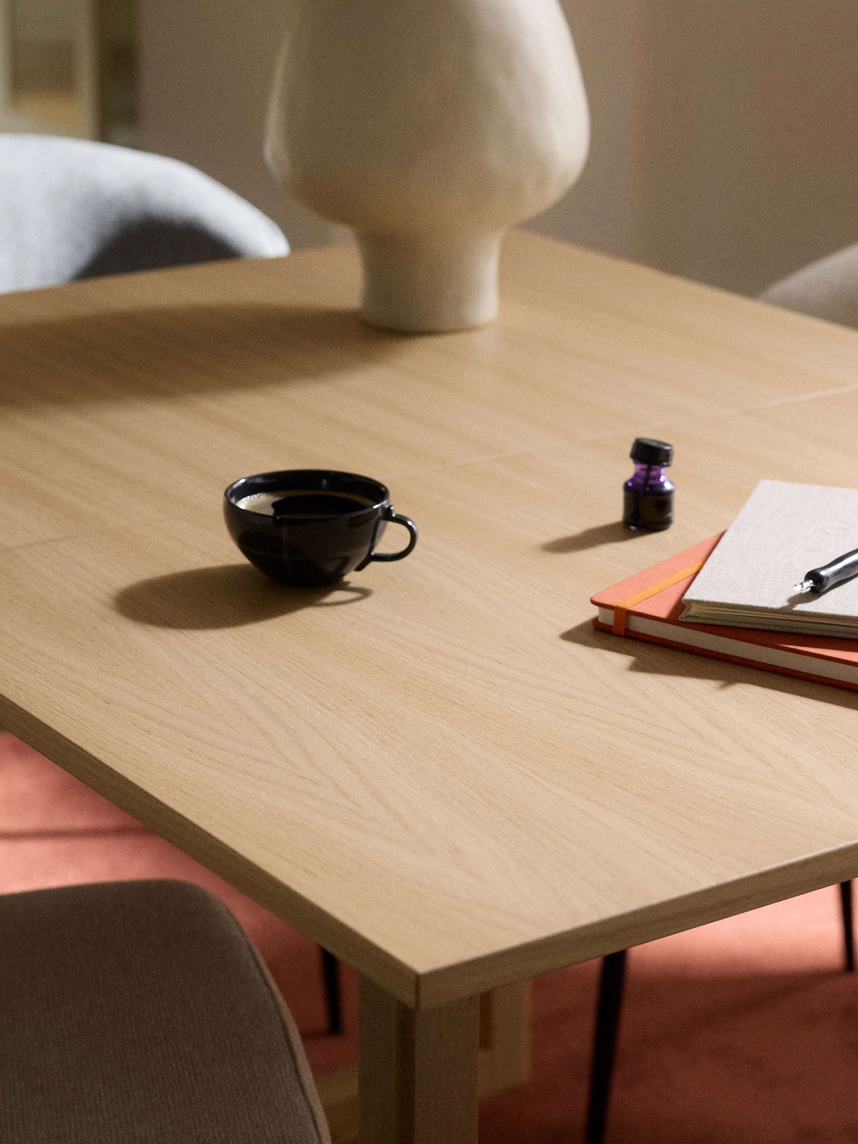 Uitschuifbare eettafel Calla, in verschillende formaten