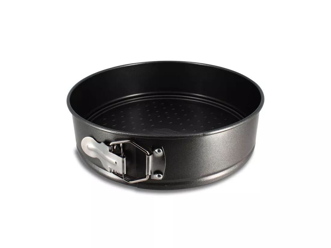 Menastyl - Moule A Charniere 24cm Amandine En Acier Carbone Fond Amovible