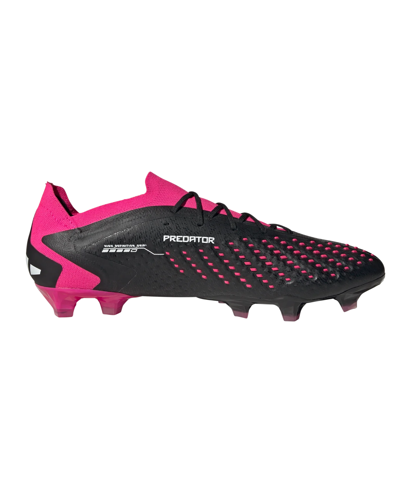 adidas Predator Accuracy.1 L FG Own Your Football Schwarz Weiss Pink