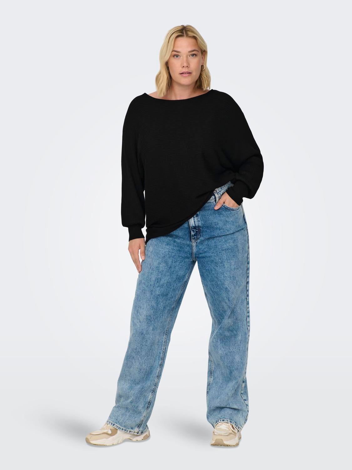 CARNEW Strickpullover Black