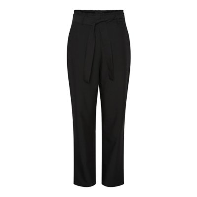 Pantalon femme Pcboss Hw Paperbag Straight PIECES