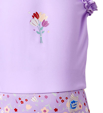 Splash About BleBådedragt - Happy Nappy Costume - Lilac Spring