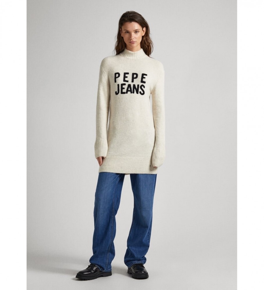 Vestido bege Denisse da Pepe Jeans