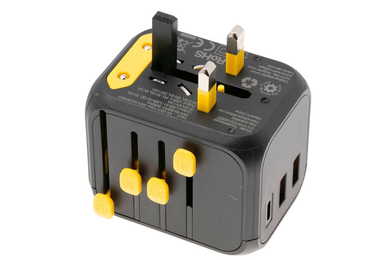WakaWaka World Travelcharger TC0-032501, wereldstekker