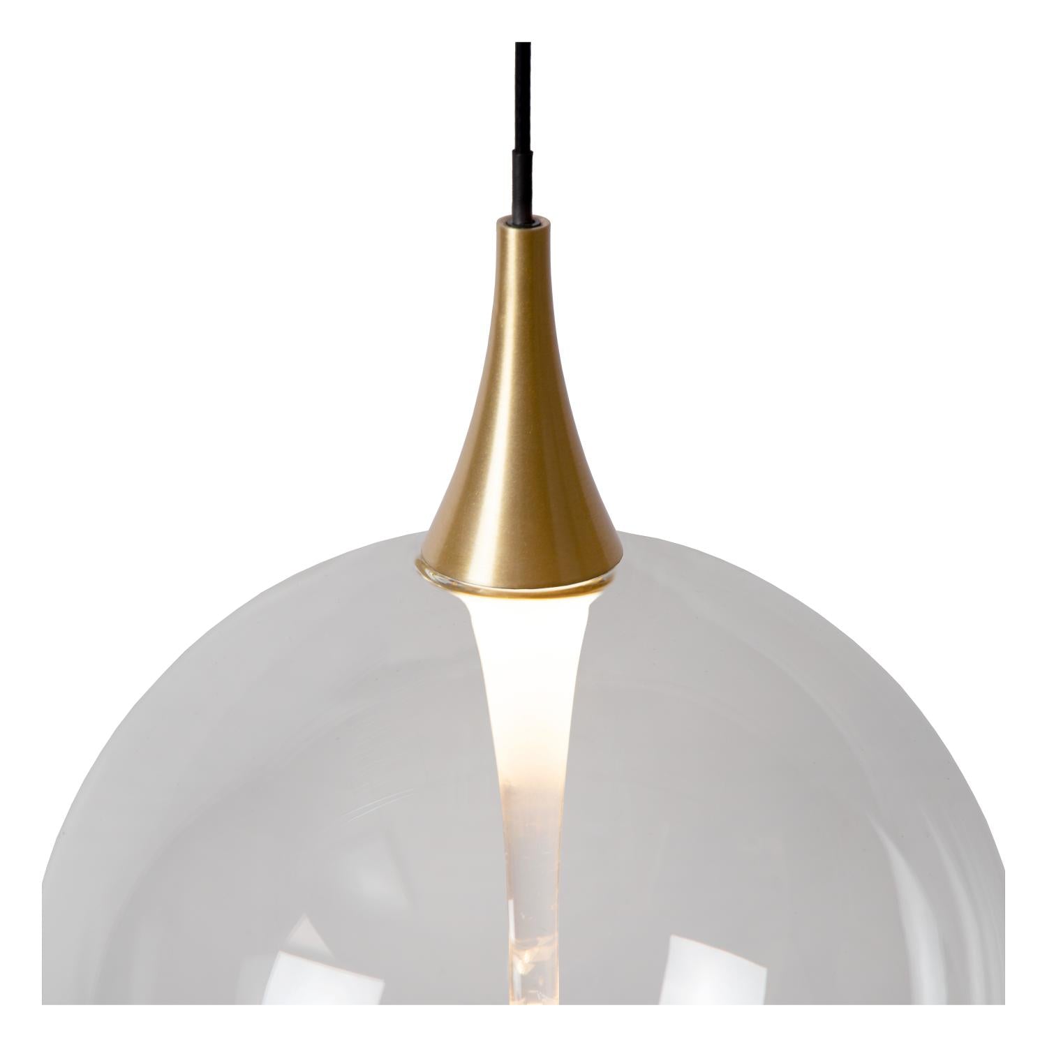 Gisela hanglamp LED Ã16 transparant