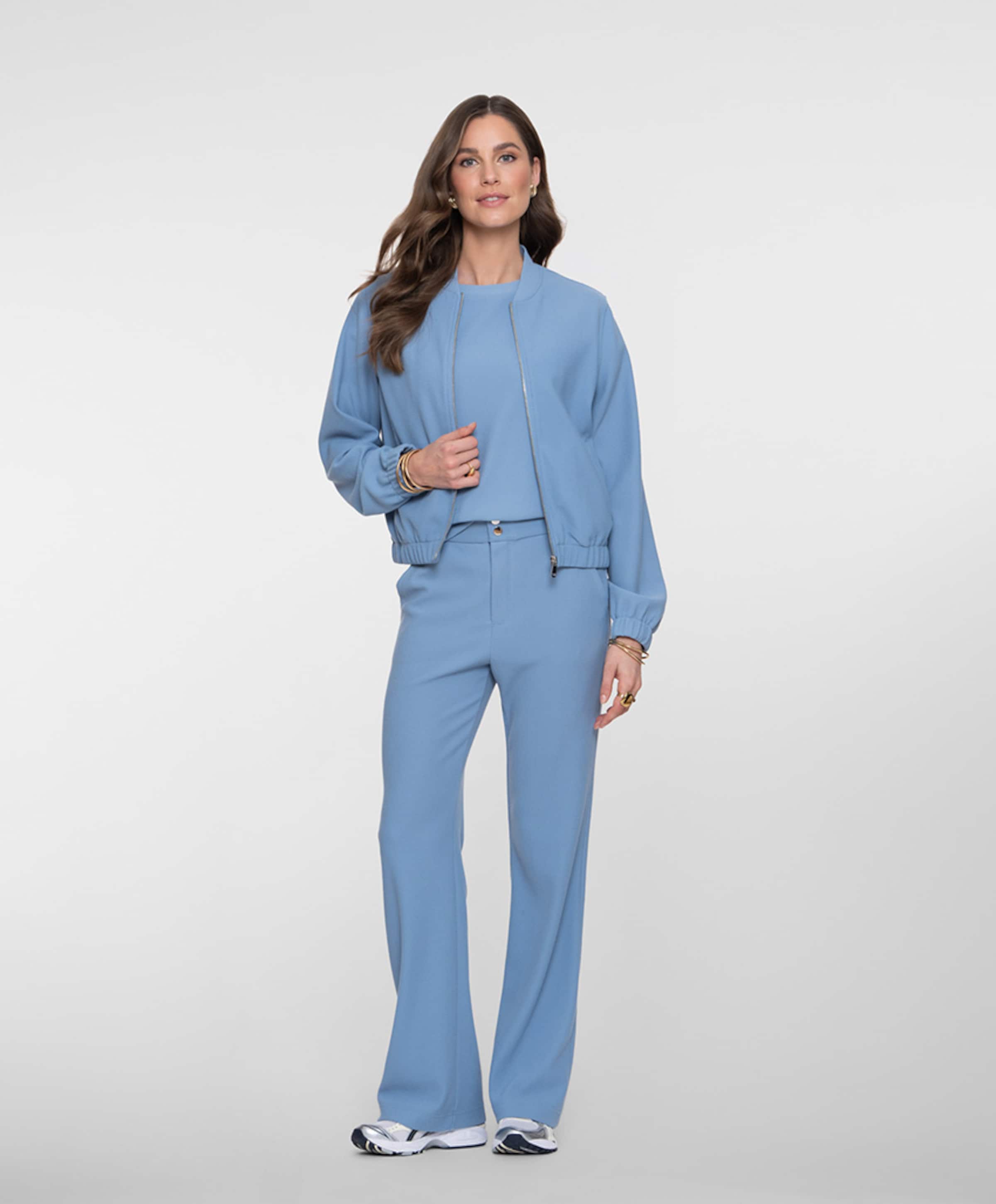 Geisha Comfy dames broek blauw