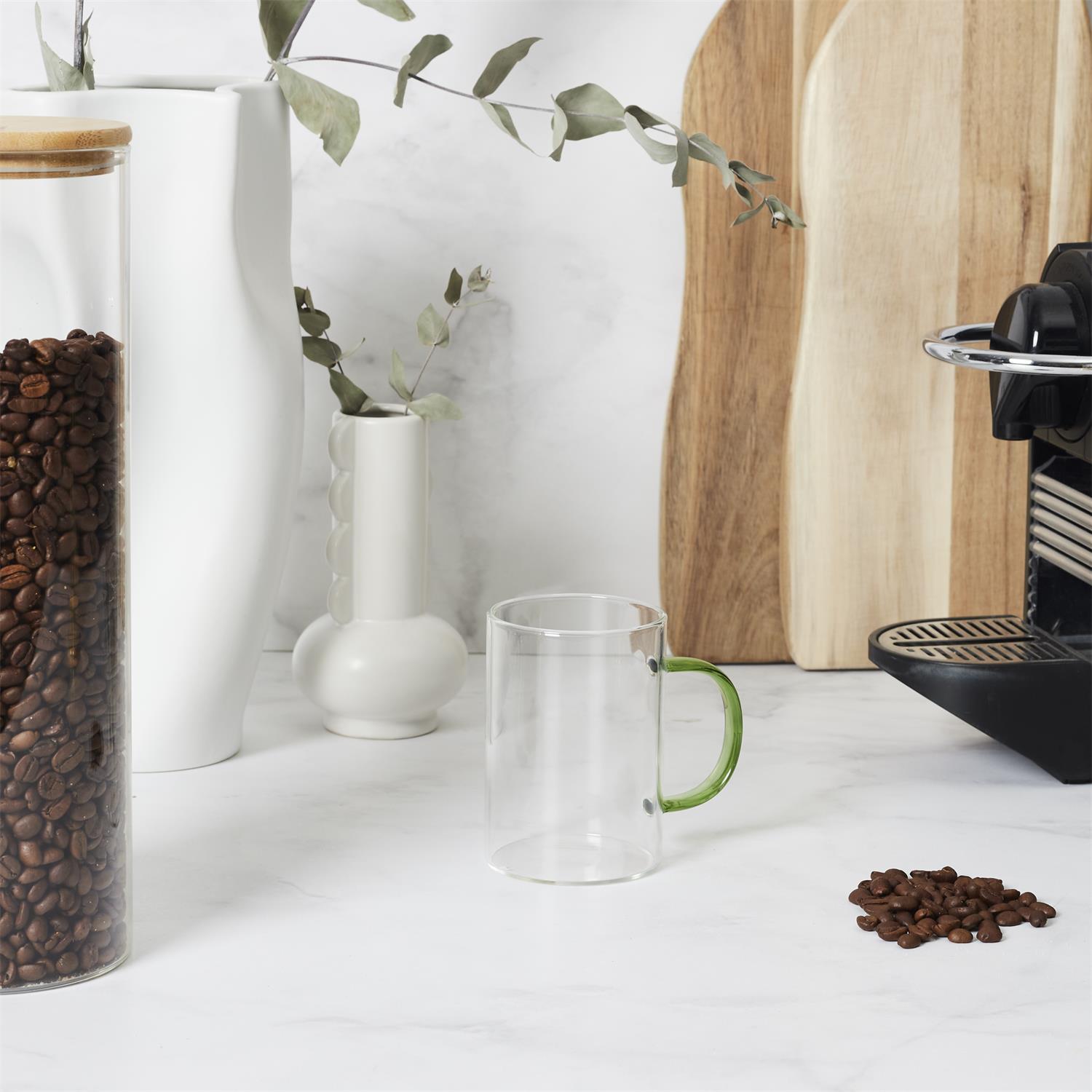 MUG VERRE ANSE COLOREE 30CL