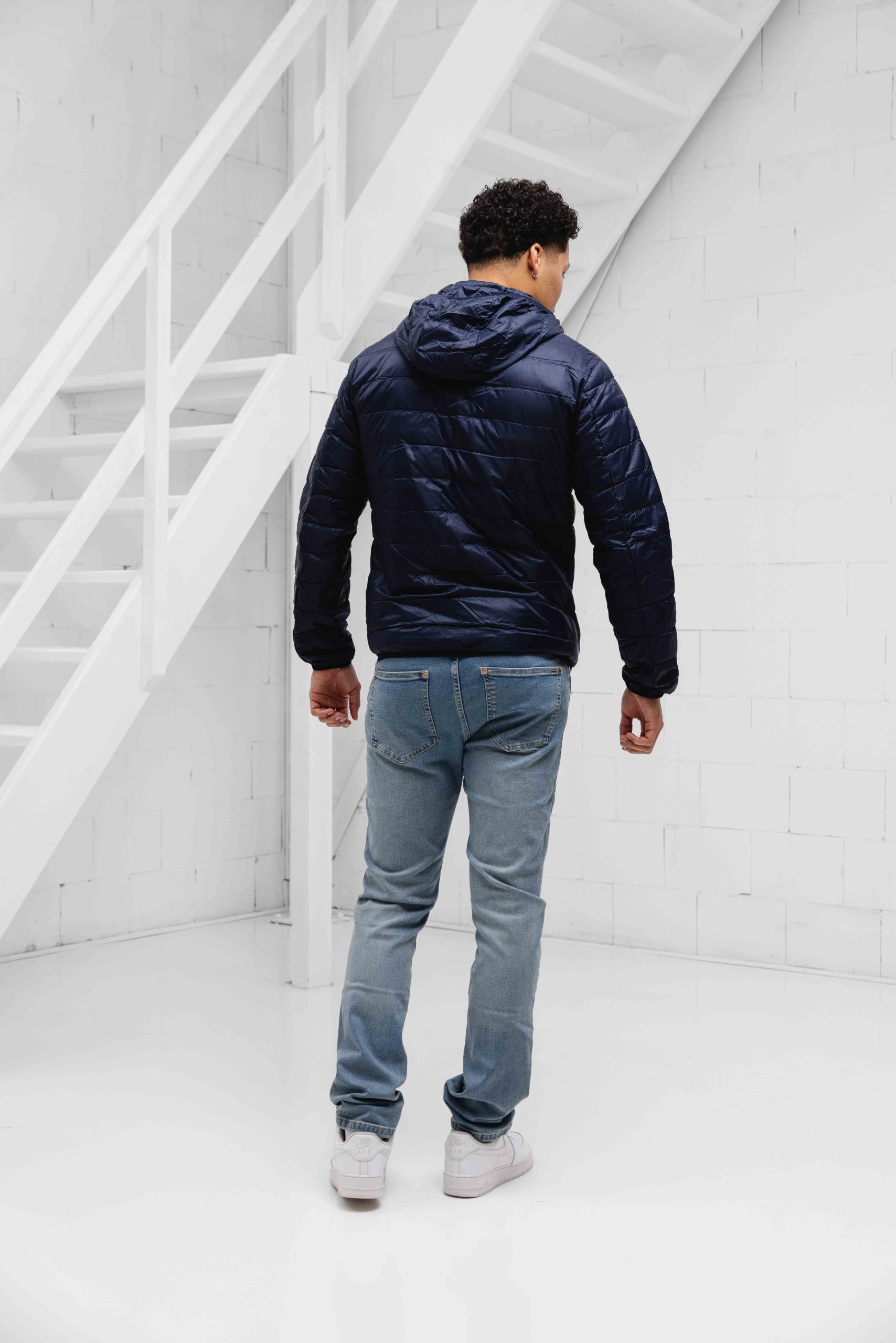 EA7 Emporio Armani 8NPB24 PNGPZ Tussenjas Heren Donkerblauw