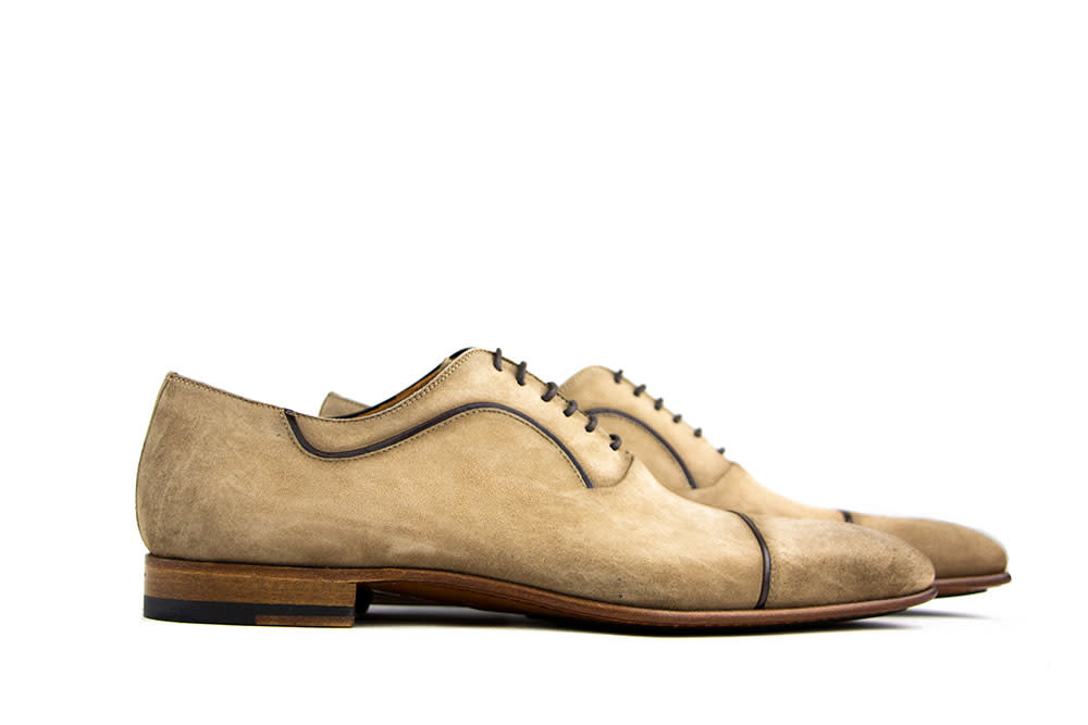 Magnanni Veterschoenen Taupe Antidifu Becerrito Marron
