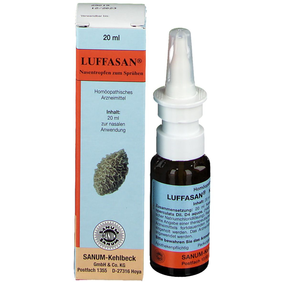 Luffasan® Nasentropfen zum Sprühen