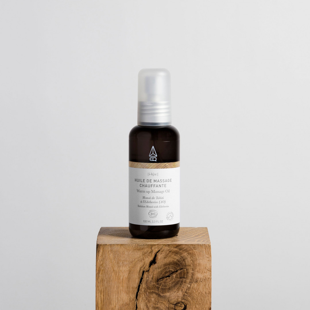 EQ LOVE Huile massage chauffante