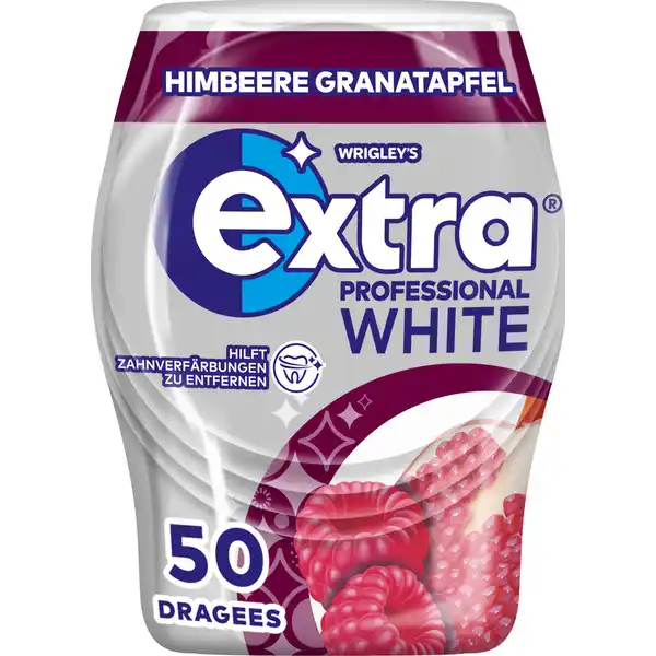 White Himbeere Granatapfel, zuckerfreier Kaugummi