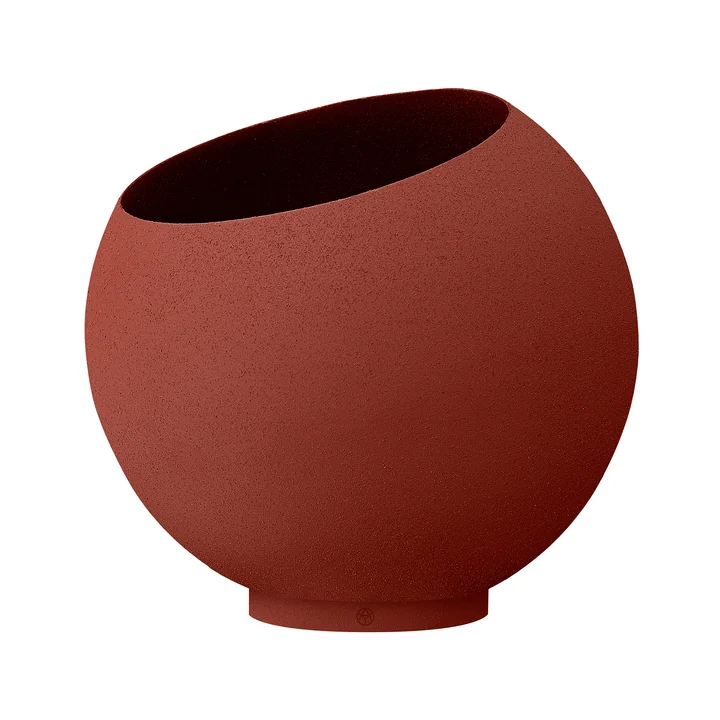 AYTM - Globe Blumentopf, Ø 60 x H 50 cm, ginger bread / ginger bread