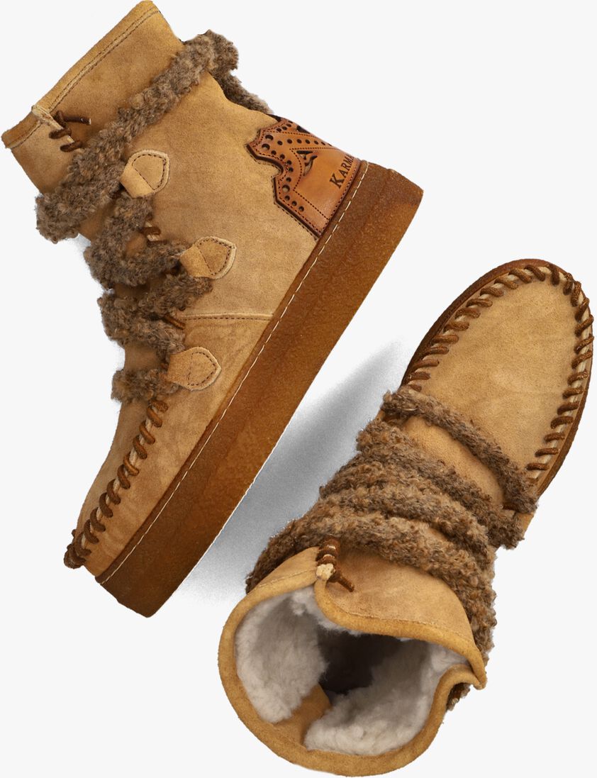 KARMA OF CHARME cognac karma of charme enkelboots ymiz m stringhe