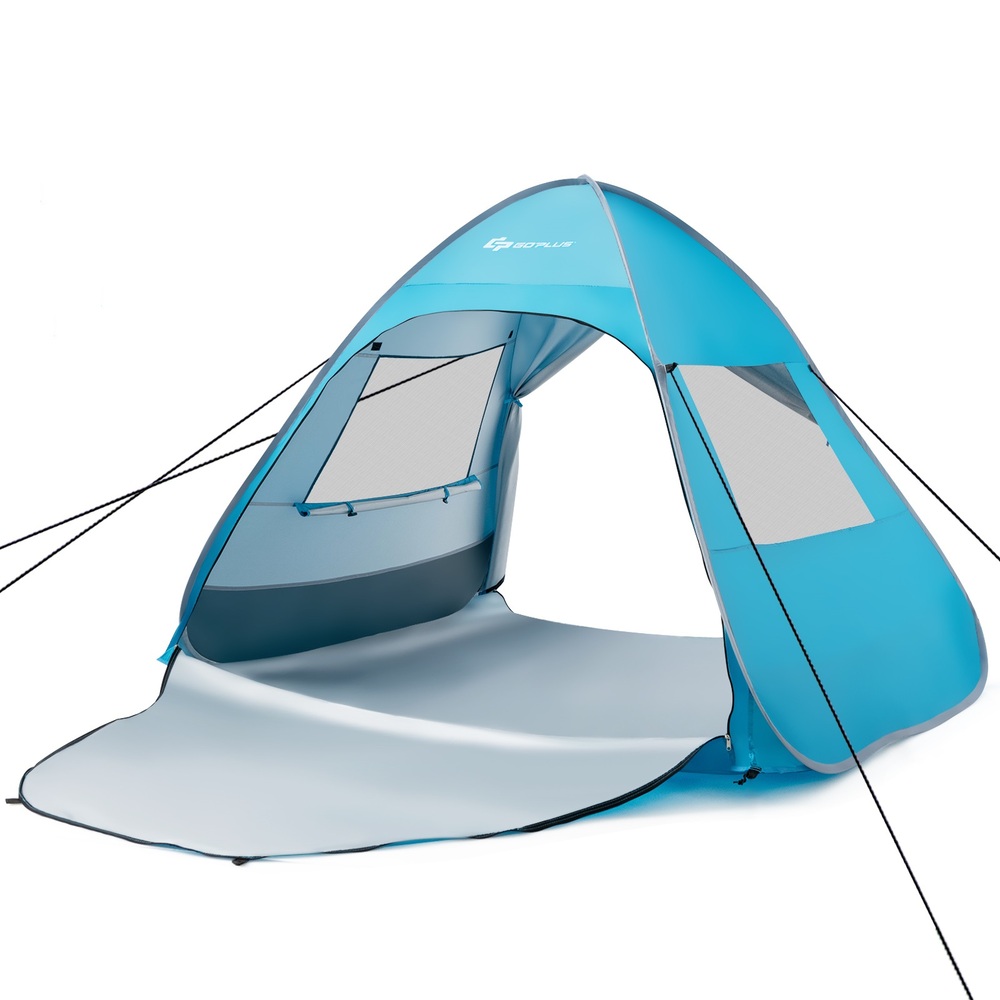 Tenda de praia dobrável Costway