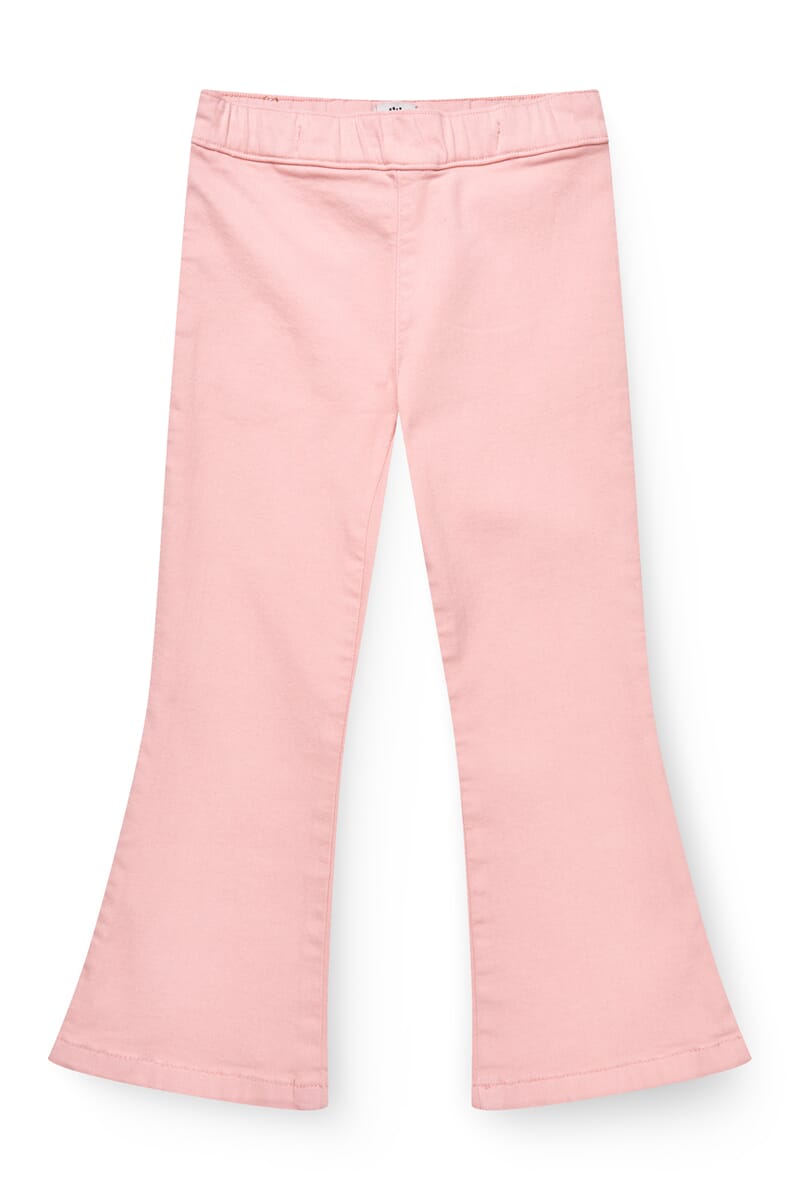 Jeggings solid with flare Pink - Copenhagen Colors - Rumpetroll